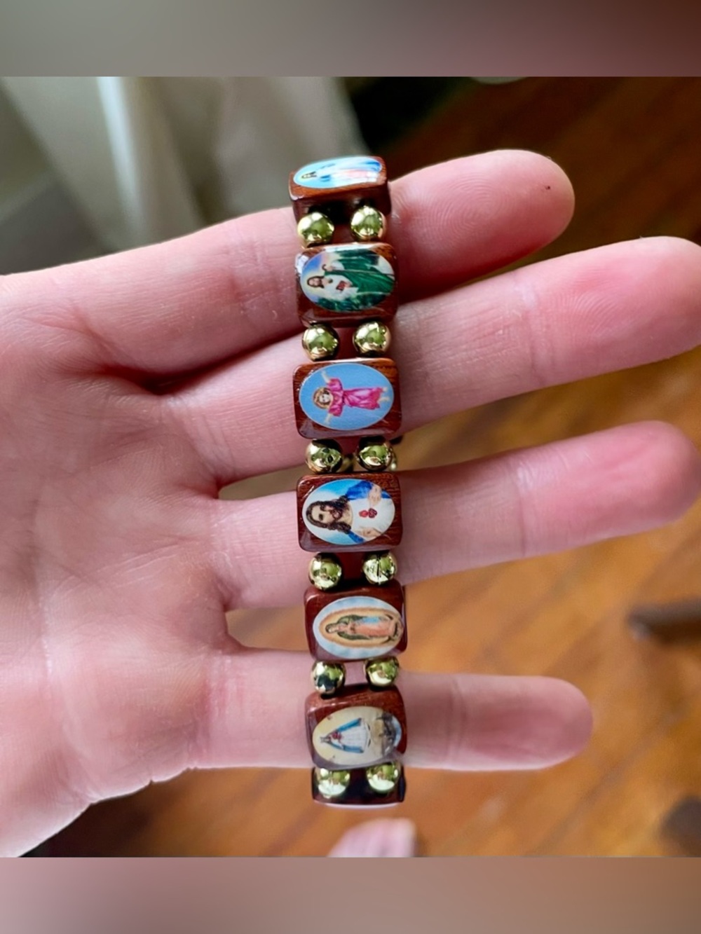 Wooden Prayer Bracelet - Picture 4 of 7